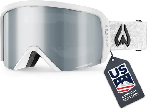 Miniatura 11 de Wildhorn Cristo - Gafas de esquí para hombre y mujer, 100% UV, antivaho OTG, gafas de snowboard, proveedor oficial del equipo de esquí de EE. UU.