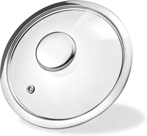 Miniatura 12 de Tapa de vidrio templado de 6 pulgadas, repuesto universal para olla y sartén para cocina en casa, cubierta de utensilios de cocina apta