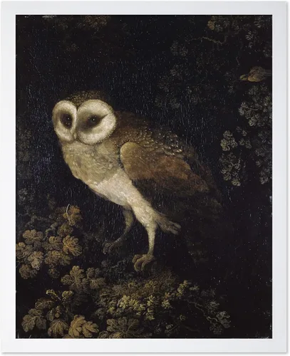 Miniatura 7 de Poster Master Póster vintage de búho – Impresión de pintura retro de búho – Arte Moody – Arte de pájaro – Gran regalo para hombres, mujeres, amantes