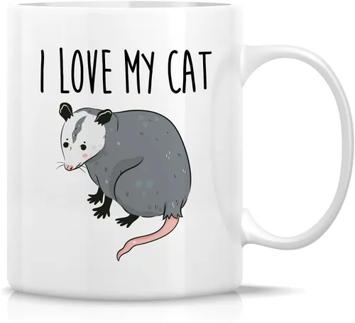 Miniatura 21 de Retreez - Taza Graciosa Show Me Your Kitties Amantes de Gatos, 325 ml, Tazas de Café de Cerámica, Divertidas, Sarcasmo, Sarcasticas, Regalos