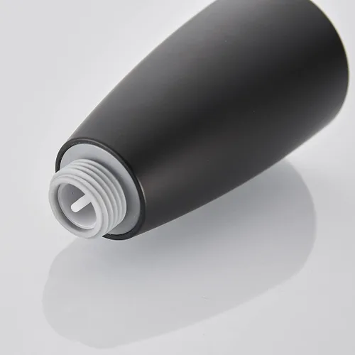 Miniatura 3 de Cabezal de repuesto para grifo, boquilla de repuesto multifuncional para grifos de fregadero de cocina, modos de pausa de flujo y rociado (A negro)
