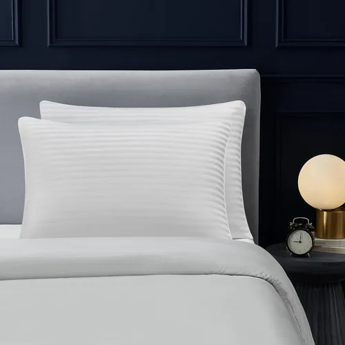 Miniatura 2 de Casual Living Juego de 2 almohadas de cama tamaño Queen, fundas de almohada de algodón alternativas con fundas de almohada de algodón para personas