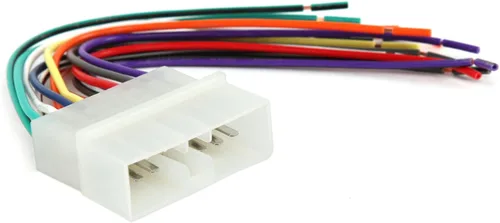 Scosche JE01B - Conector de mazo de cables de radio de coche compatible con vehículos Eagle y Jeep seleccionados 1988-1996 no amplificados - Kit