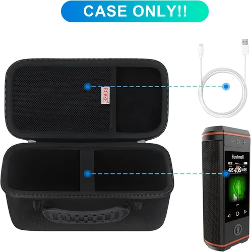 Miniatura 2 de BOVKE Funda de viaje para altavoz GPS Bushnell Golf Wingman HD, soporte portátil de almacenamiento de altavoz GPS de golf, organizador de bolsa