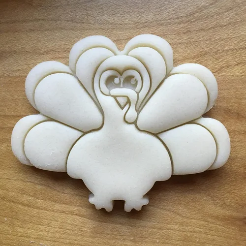 Miniatura 3 de Sweet Prints Inc - Cortador de galletas de pavo, apto para lavavajillas