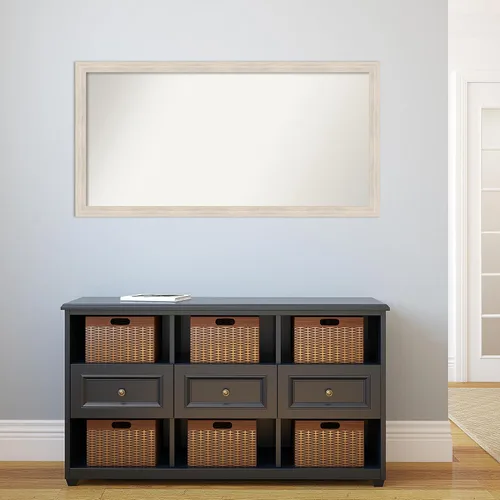 Miniatura 232 de Amanti Art Espejo personalizado, espejo estrecho de baño de oro blanco, espejo de pared o espejo de tocador de baño sobre el fregadero