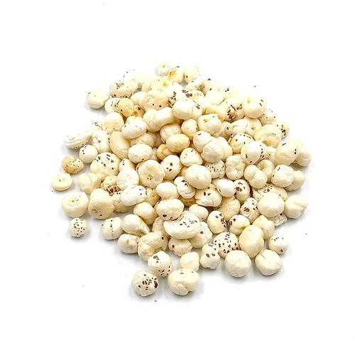 NY SPICE SHOP Phool Makhana - Nuez de zorro, semillas de raíz de loto reventadas, semillas de lirio de agua reventadas, crudas crudas, crudas,