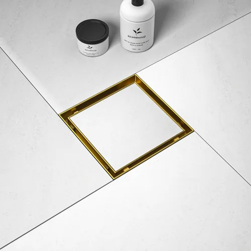 Miniatura 24 de Drenaje de ducha lineal de 12 pulgadas, drenaje de piso cepillado con rejilla de inserción de azulejos y colador de cabello, baño de acero