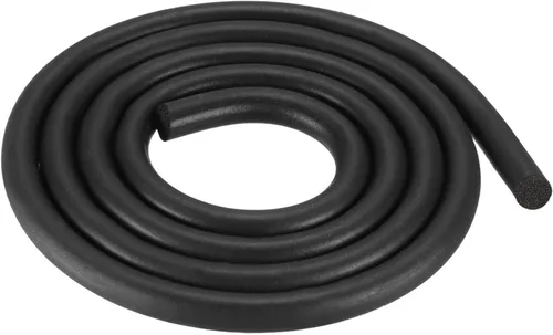 Miniatura 12 de uxcell Tira de sello de goma de espuma, 3mm (1/8") de diámetro, 10 metros (32.81 pies) de largo, EPDM redondo para sellos de bricolaje, almacenes