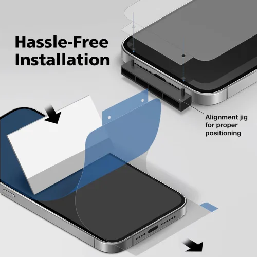 Miniatura 6 de Paquete de 3+3 protectores de pantalla para Samsung Galaxy Z Flip 4 5G EPU+TPU, película interior HD cubierta completa + 3 unidades de película