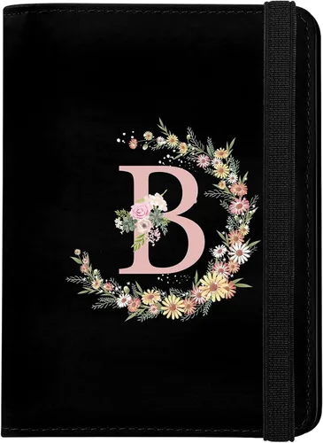 Miniatura 26 de Linda Funda para Pasaporte y Soporte Combo, Cubierta para Pasaporte con Bloqueo RFID, Compatible con Billetera para Hombres y Mujeres, Protector