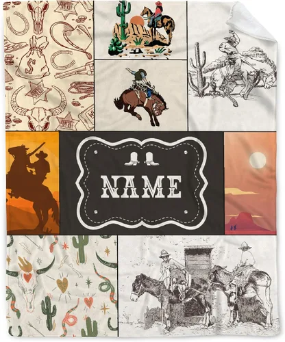 Miniatura 13 de Manta de bebé personalizada con estampado de vaca, nombre personalizado, manta de cumpleaños para recién nacido, manta de recepción para niño
