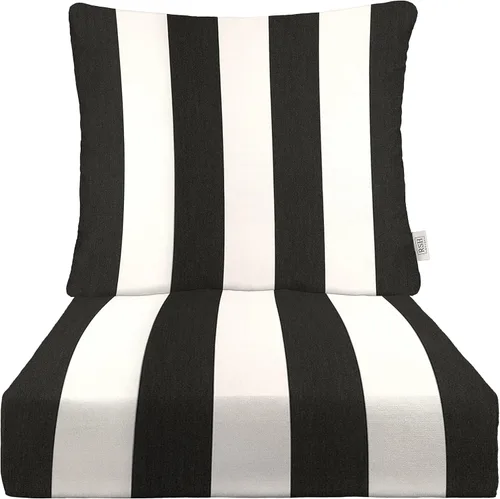 Miniatura 50 de RSH DECOR: Sunbrella - Cojín de asiento profundo con respaldo de almohada, asiento de 23 x 24 x 5 pulgadas, tela de rendimiento resistente al agua