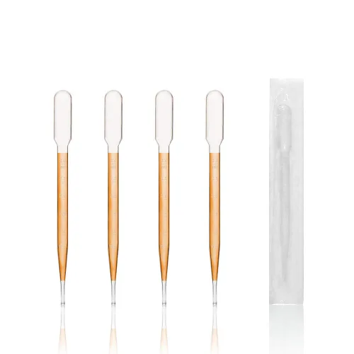 Miniatura 10 de ULAB Pipeta de transferencia estéril, pipetas de aceites esenciales, vol. 0.2 fl oz, 0.1 fl oz graduadas, intervalo de graduación de 0.0 fl oz