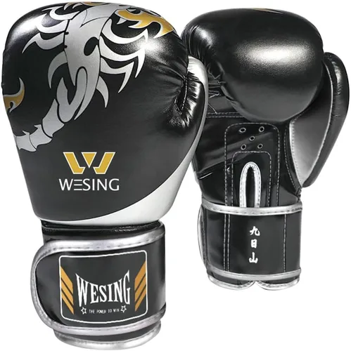Miniatura 11 de Wesing - Guantes de boxeo para niños y niñas, guantes de boxeo de 6 onzas para niños de 5 a 12 años, guantes de entrenamiento de boxeo para hombres