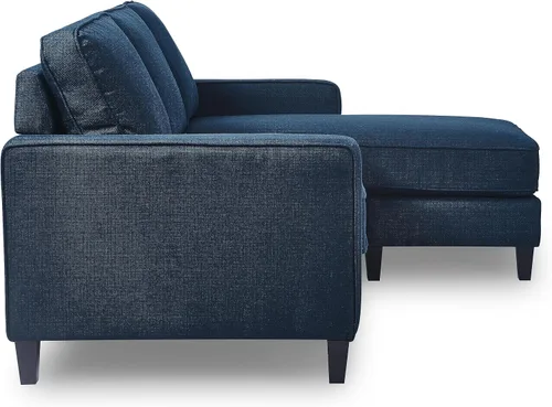 Miniatura 8 de Serta Harmon Sofá seccional reversible sala de estar, moderno sofá de tela de 3 asientos en forma de L.