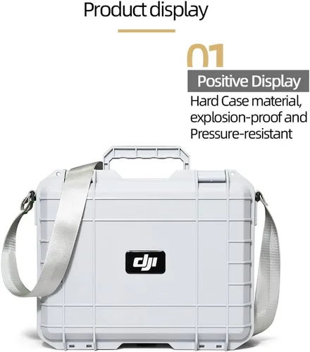 Miniatura 3 de Coyktonty - Funda rígida impermeable para DJI Air 3, totalmente protegida, a prueba de polvo, resistente a los impactos, resistente a los arañazos
