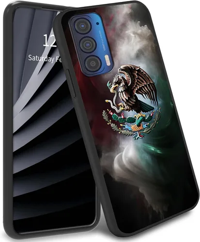 Miniatura 14 de Funda delgada para Moto Edge 2021 TPU con diseño de hojas de arte, cubierta de protección de cuerpo completo de goma de gel suave para Motorola Edge
