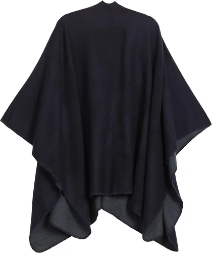 Miniatura 2 de Sakkas Mari - Manta reversible para mujer, diseño de poncho grande