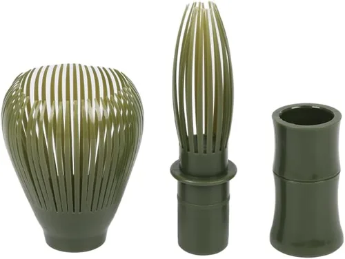 Miniatura 5 de Batidor tradicional de matcha reutilizable de resina PP, batidor de matcha Chasen, apto para lavavajillas, agitador de matcha, té verde matcha