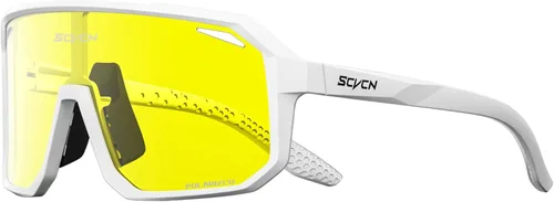 SCVCN Night Vision Driving Glasses Anti Glare Polarized Yellow Lens Women Men Goggles Sport Sunglass Bicycle MTB 505