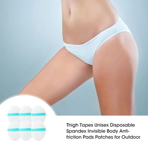 Miniatura 9 de Adhesivo interior antirozaduras en el muslo, autoadhesivo, resistente al desgaste, almohadillas antifricción para cuerpo, parche invisible ultrafino