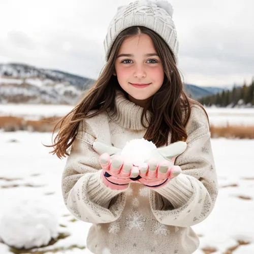 Miniatura 101 de Guantes de nieve para hombre y mujer, impermeables, para invierno, cálidos, para esquí, snowboard, guantes para mujer