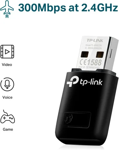 Miniatura 4 de Adaptador USB TP- Link Wireless, Negro