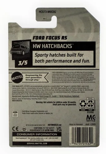 Miniatura 2 de Hot Wheels Ford Focus RS