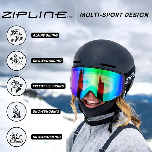Miniatura 5 de Gafas de esquí Zipline Podium XT - Lentes magnéticas sin niebla