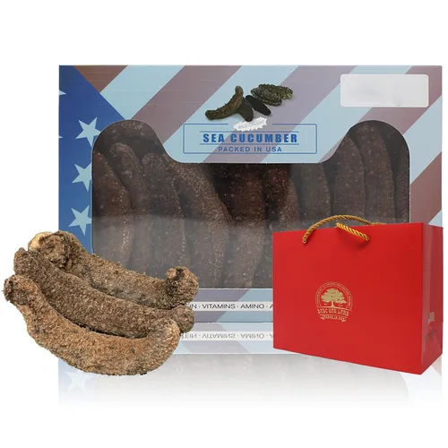 Miniatura 13 de DOL Wild Alaska Red Sea Pepino 9-12pcs 7-9 años 9-12 (pepino de mar seco)- en caja grande 8oz/caja Caja Grande-8 onzas