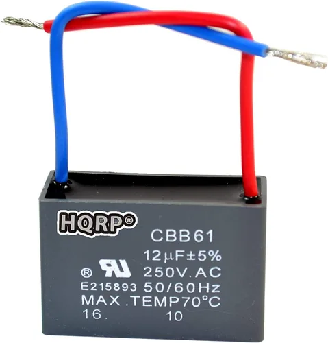 Miniatura 12 de HQRP Condensador de ventilador de techo CBB61 1uf+2uf de 3 cables listado UL