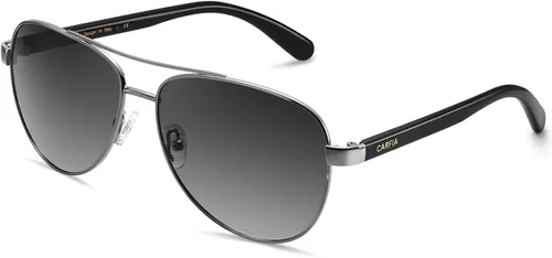 Miniatura 36 de CARFIA Gafas de sol polarizadas para mujer, protección UV, brazos de acetato, marco de metal, sombras para mujer, CA3216