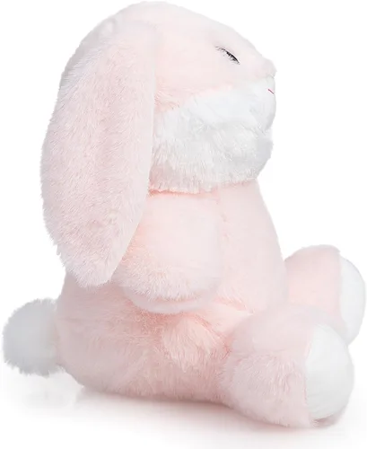 Miniatura 8 de HollyHOME Animal de peluche de conejo, juguetes de peluche de conejo de Pascua, conejo suave y tierno de peluche, regalo de Pascua para niños