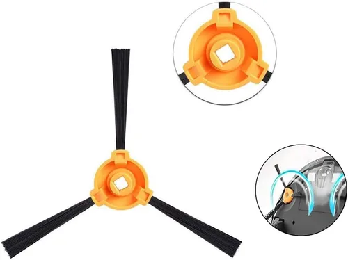 Miniatura 5 de Piezas de repuesto para Ecovacs DEEBOT N79 N79S DN622 Robot Aspirador - Cepillo principal, filtro, kit de accesorios de cepillo lateral