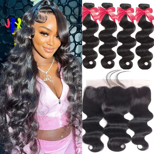Miniatura 23 de Paquetes de Cabello Humano de Ondas Profundas （12 14 16 ）12A 100% Sin Procesar Cabello Humano Virgen Brasileño Profundo Rizado Tejido de Cabello