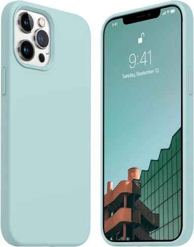 Miniatura 55 de JELE Funda a prueba de golpes diseñada para iPhone 11, funda de teléfono de silicona líquida con [forro de microfibra suave antiarañazos]