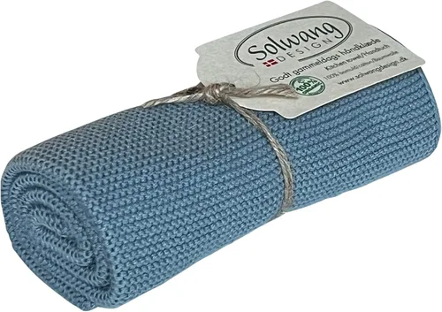 Miniatura 24 de Solwang Toallas de mano de cocina de algodón danés 100% algodón orgánico, hechas en la India (amarillo brillante orgánico)