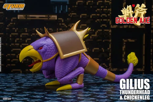 Miniatura 6 de Storm Collectibles Storm COLL Hacha dorada GILIUS Thunderhead & Chicken L 1/12 AF