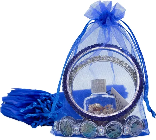 Miniatura 18 de TheDisplayGuys - Paquete de 48 bolsas de regalo de organza transparente negra de 2 x 2-3/4 pulgadas con cordón, bolsas de regalo para joyas, bolsas