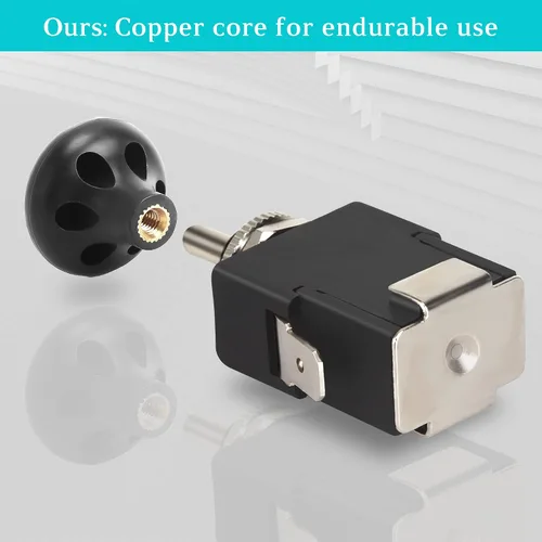 Miniatura 4 de 10L0L Botón de interruptor de faros delanteros para carrito de golf para Yamaha, Club Car, EZGO, estilo Push Pull Style, interruptor de luz