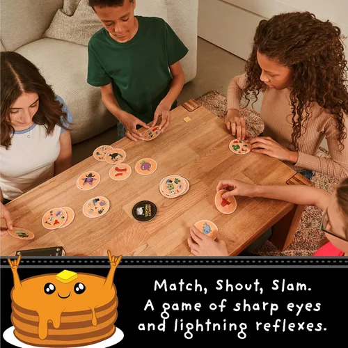 Miniatura 2 de Exploding Kittens – Anarchy Pancakes, de los creadores de Spot It! – Un juego de coincidencias deliciosamente rápido - 2-6 jugadores, a partir de 7