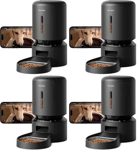 Miniatura 14 de PETLIBRO Comedero automático para gatos – Dispensador programable de alimentos para mascotas de 3 litros con almacenamiento hermético, control