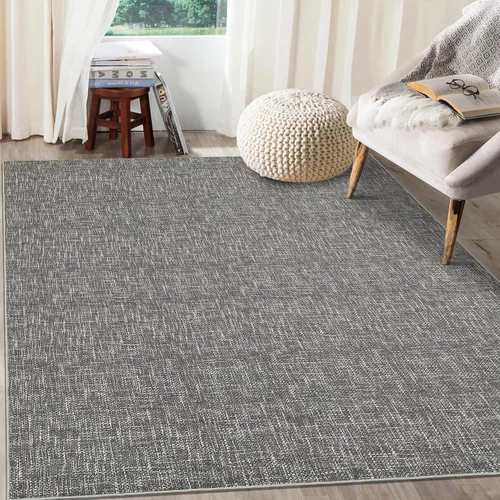Miniatura 26 de RUGSREAL - Tapete pequeño de 2x3 con base de goma, resistente a las manchas, moderno, color liso, contemporáneo lavable, para la entrada, sala