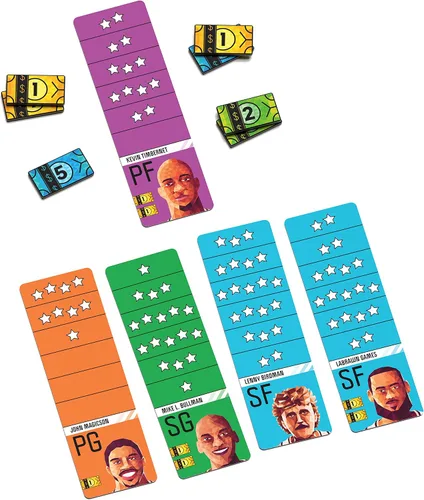 Miniatura 8 de Basketboss - Estrategia - Juego de mesa de subastas - Juego de mesa deportivo - 2-5 jugadores - 40 minutos de tiempo de juego