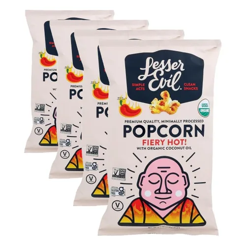 Miniatura 28 de LesserEvil Palomitas de maíz orgánicas "Avocado-licious", exclusivo de Amazon, calidad premium, mínimamente procesado, sin aceite vegetal, 4.6