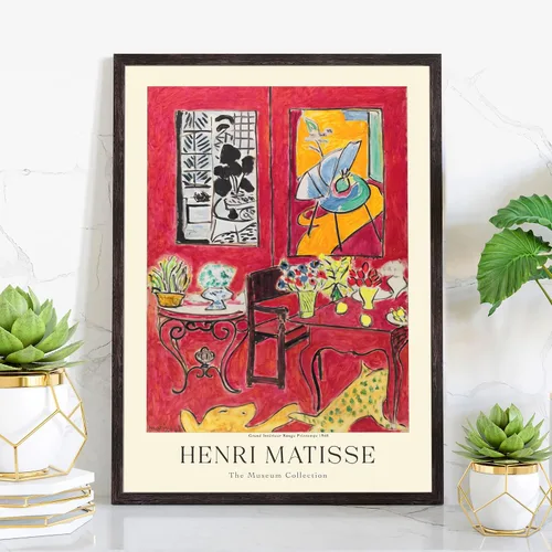 Miniatura 18 de Póster de Henri Matisse, impresiones de Matisse para galería de museo, póster de exposición de galería de museo, pinturas de Henri Matisse, obras