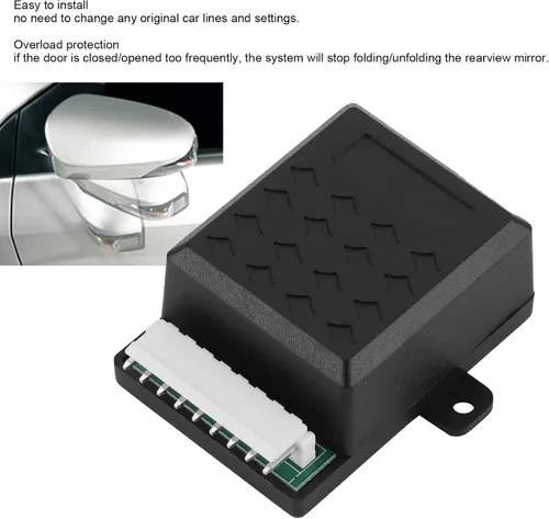 Miniatura 6 de Ymiko Espejo retrovisor Módulo plegable Espejo retrovisor lateral universal Plegado automático Despliegue Controlador plegable Módulo de cierre