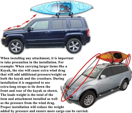 Miniatura 9 de Barras cruzadas aéreas para portaequipaje de techo para Subaru Forester 2014-2015-2016-2017.