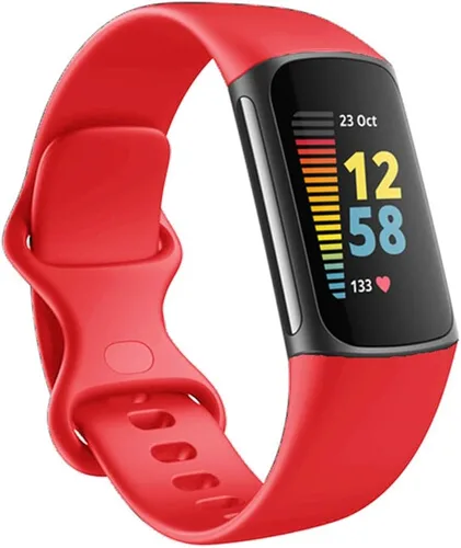 Miniatura 19 de Bandas de repuesto compatibles con Fitbit Charge 5/Fitbit Charge 6 bandas para mujeres y hombres, pulseras deportivas de silicona para mujeres